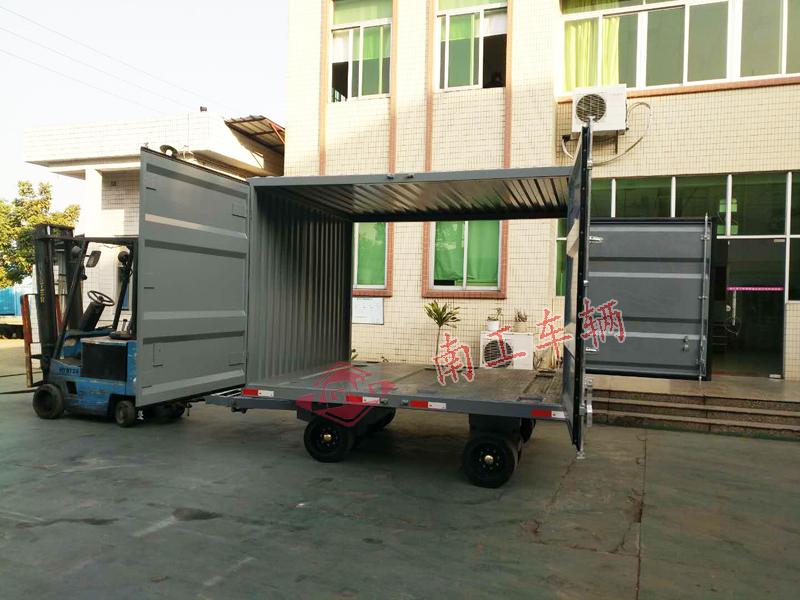 无动力全挂15吨三开门箱式星空(中国)非标订