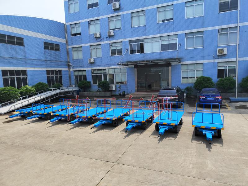 3吨无动力牵引星空(中国)组前后可拆护栏